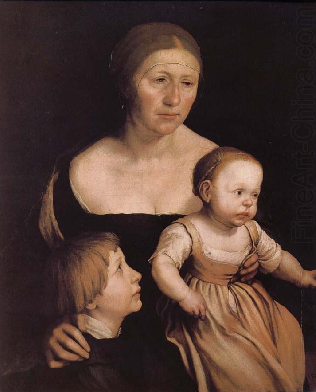 The artist s wife abuse, Hans Holbein